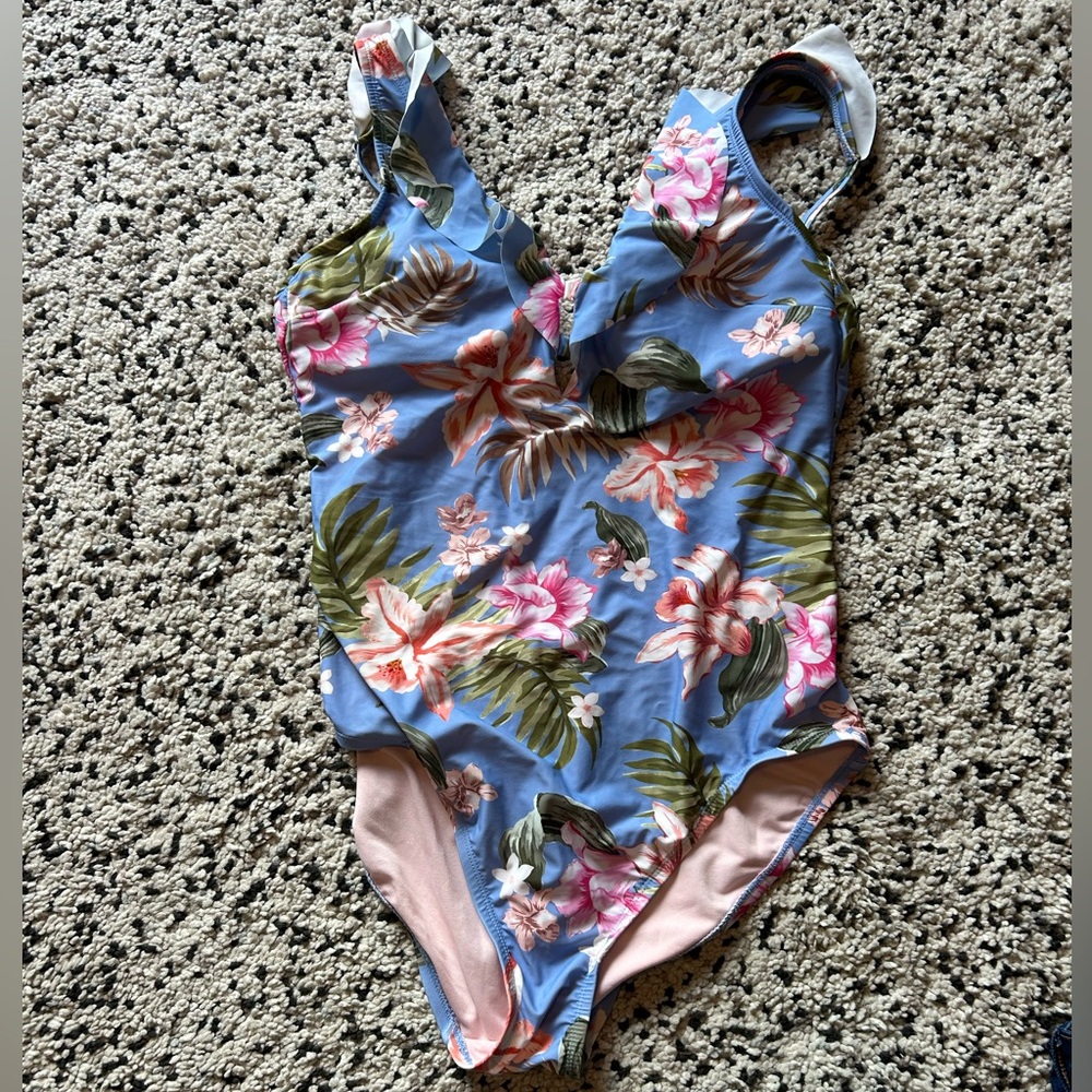 Floral One-Piece Swimsuit